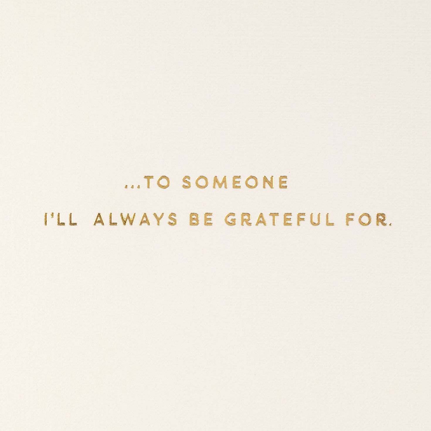 Gold Turkey Grateful For You Thanksgiving Card sentiment image number 2