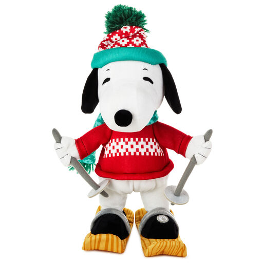 Peanuts® Skiing Snoopy Musical Plush With Motion, 12", 