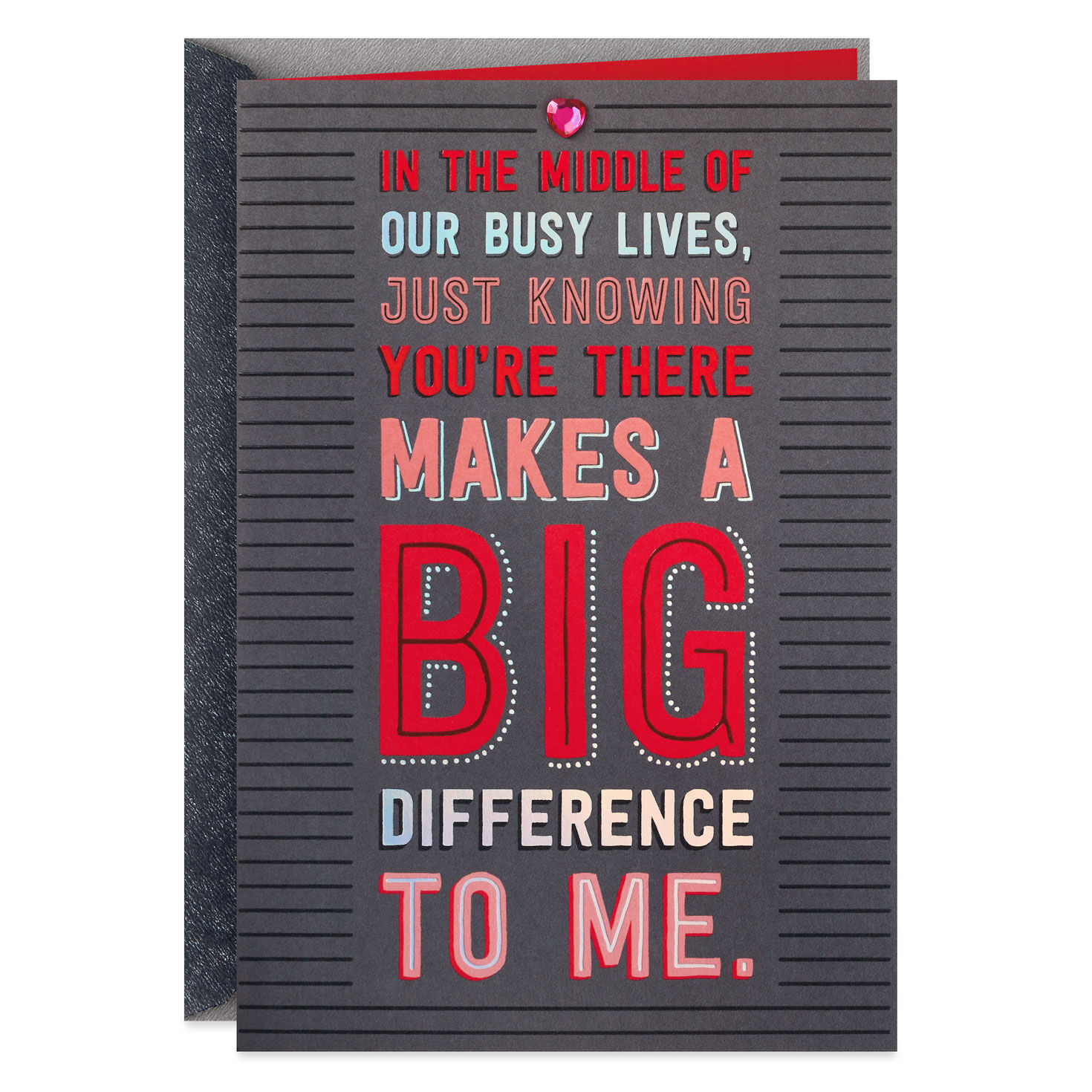 Love Knowing You're There Valentine's Day Card