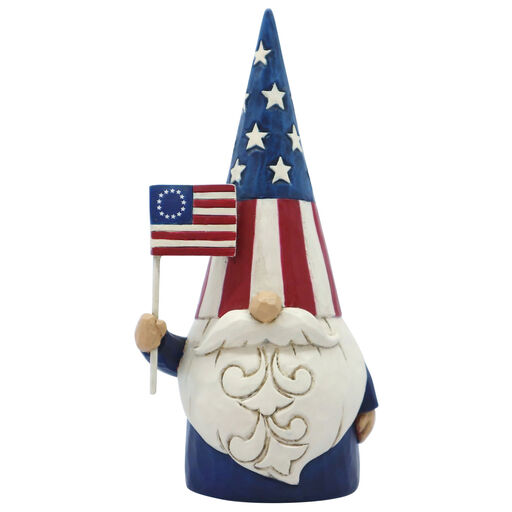 Jim Shore Americana Gnome Figurine, 5.5", 