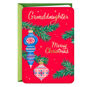 Stylish Ornaments Christmas Card for Granddaughter Card Front image number 1