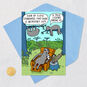 Lazy Sloths Funny Birthday Card Card Front with Envelope and Gold Seal image number 5