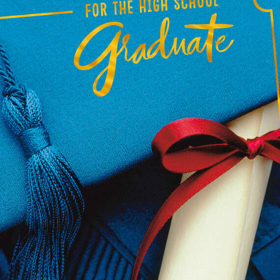 You've Reached Your Goal High School Graduation Card, , large image number 4