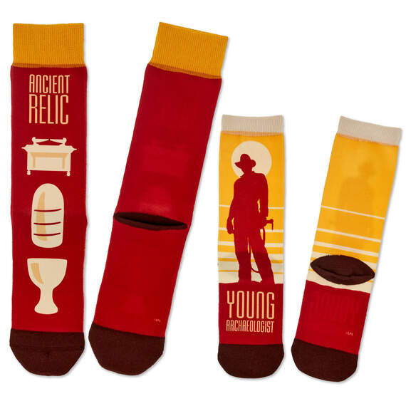 Indiana Jones™ Adult and Child Relic and Archeologist Socks, Pack of 2, , large image number 1