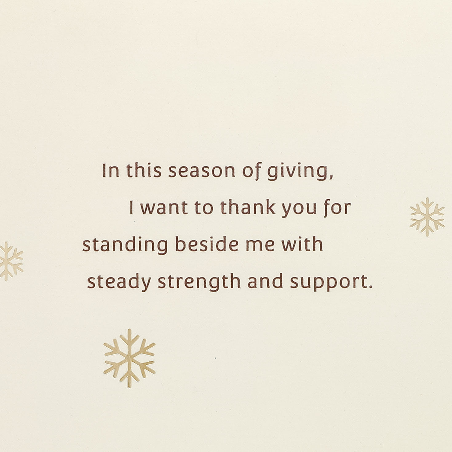 Golden Deer Christmas Card for Husband sentiment image number 2