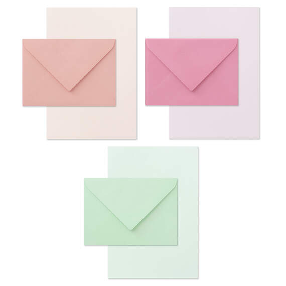 Pastel Paper and Bright Envelopes Stationery Set, 36 sheets, , large image number 2