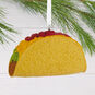 Taco Christmas Ornament hanging on tree image number 2