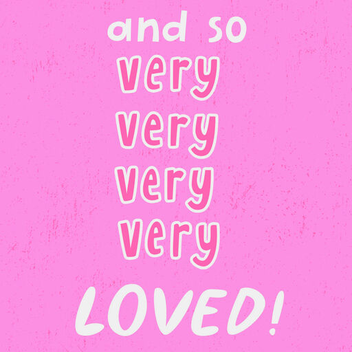 Very, Very Sweet and Loved Easter Card for Granddaughter, 