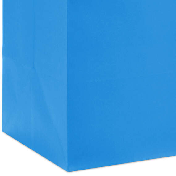 15" Royal Blue Extra-Deep Gift Bag, Royal Blue, large image number 5