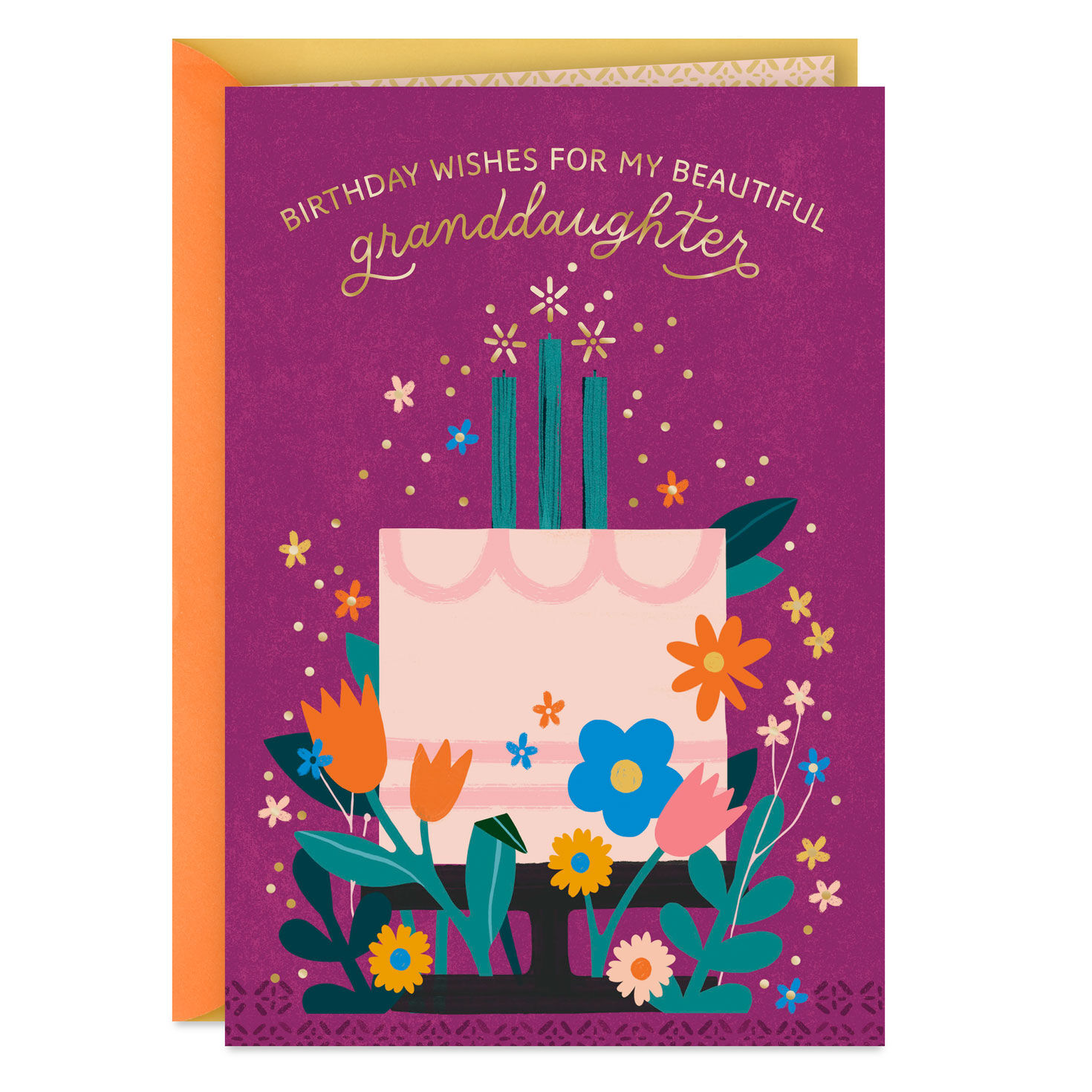 All the Wishes for You Birthday Card for Granddaughter