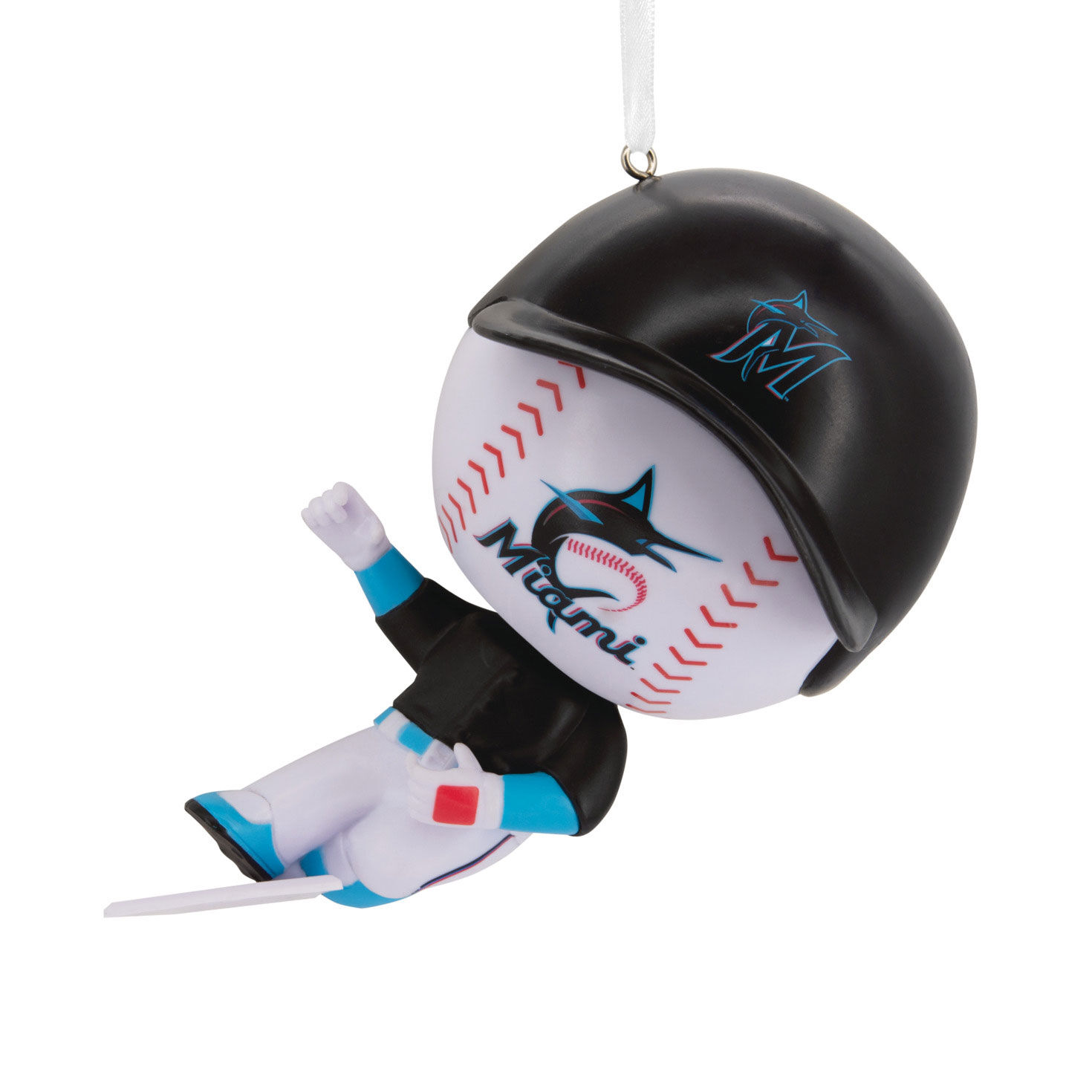 MLB Miami Marlins&trade; Bobblehead Ornament, , large image number 1