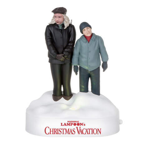 National Lampoon's Christmas Vacation™ Collection Audrey and Russ Griswold Ornament With Light and Sound, , large