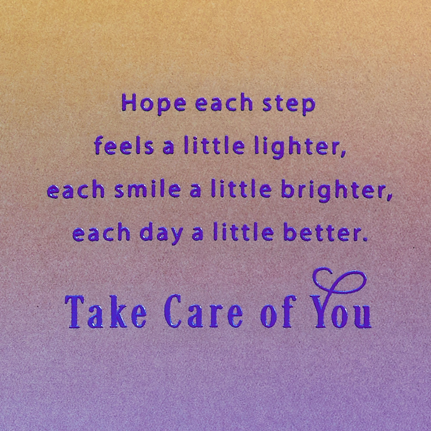 Colorful Monstera Leaf Get Well Card Sentiment image number 2