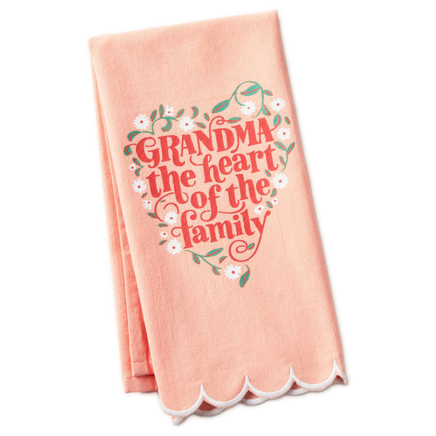 Grandma Heart of the Home Tea Towel, 18x26