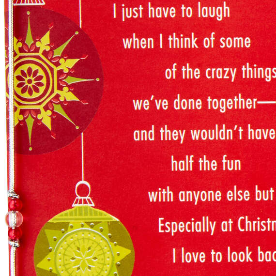 Love, Laughter and Fun Memories Christmas Card for Friend, , large image number 5