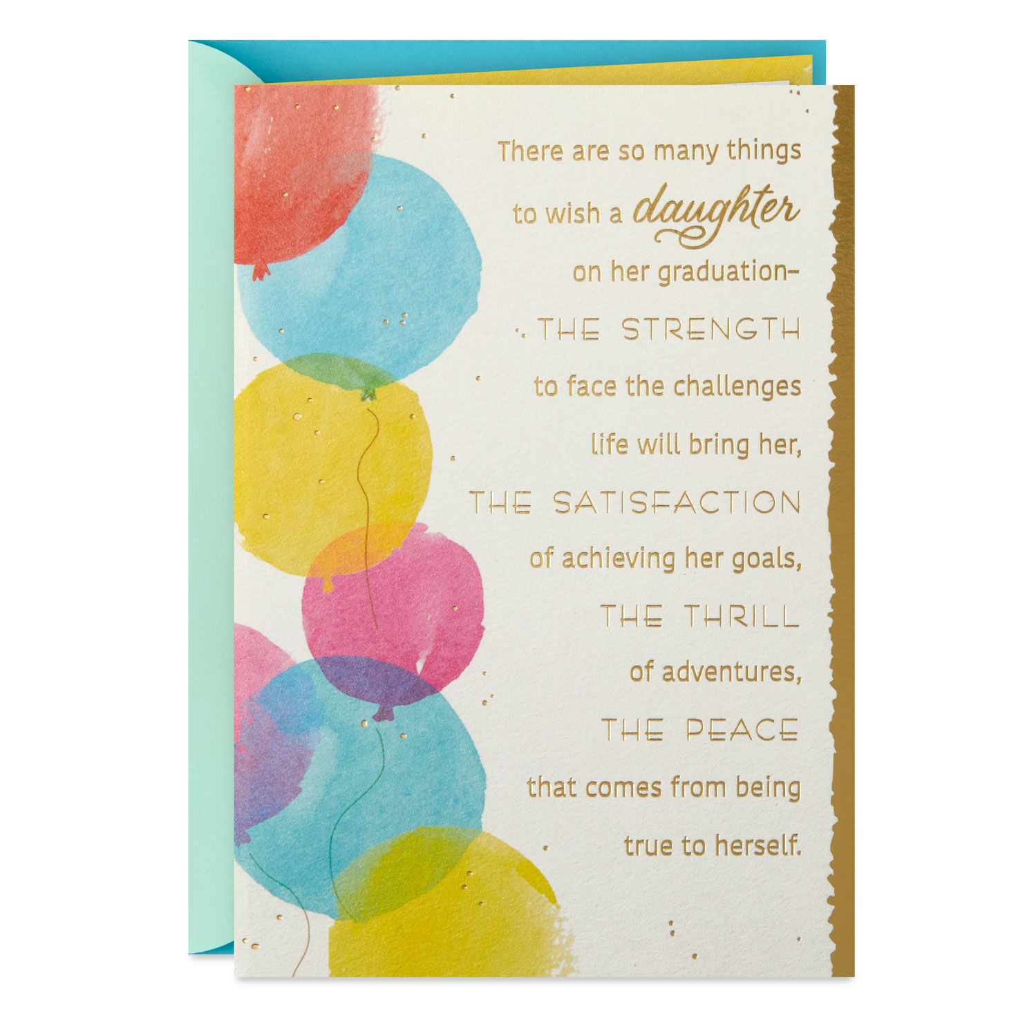 So Proud, So Loved Graduation Card for Daughter