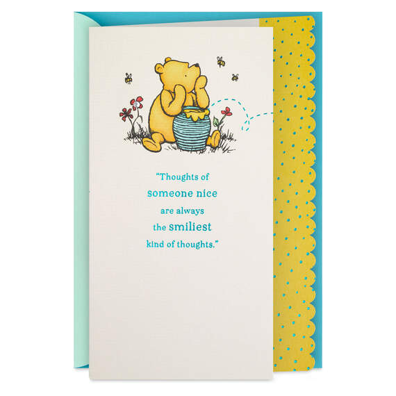 Disney Winnie the Pooh Someone Nice Thinking of You Card