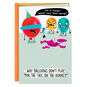 Colorful Balloon Cartoon Funny Birthday Card Card Front image number 1