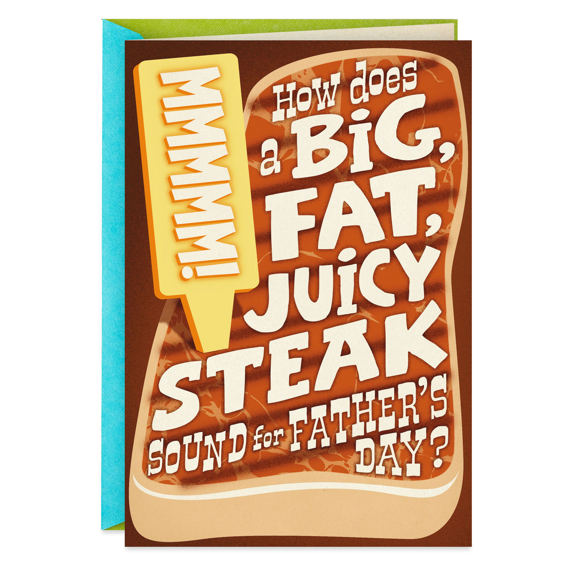 Funny Steak Jokes Father's Day Card Greeting Cards Hallmark