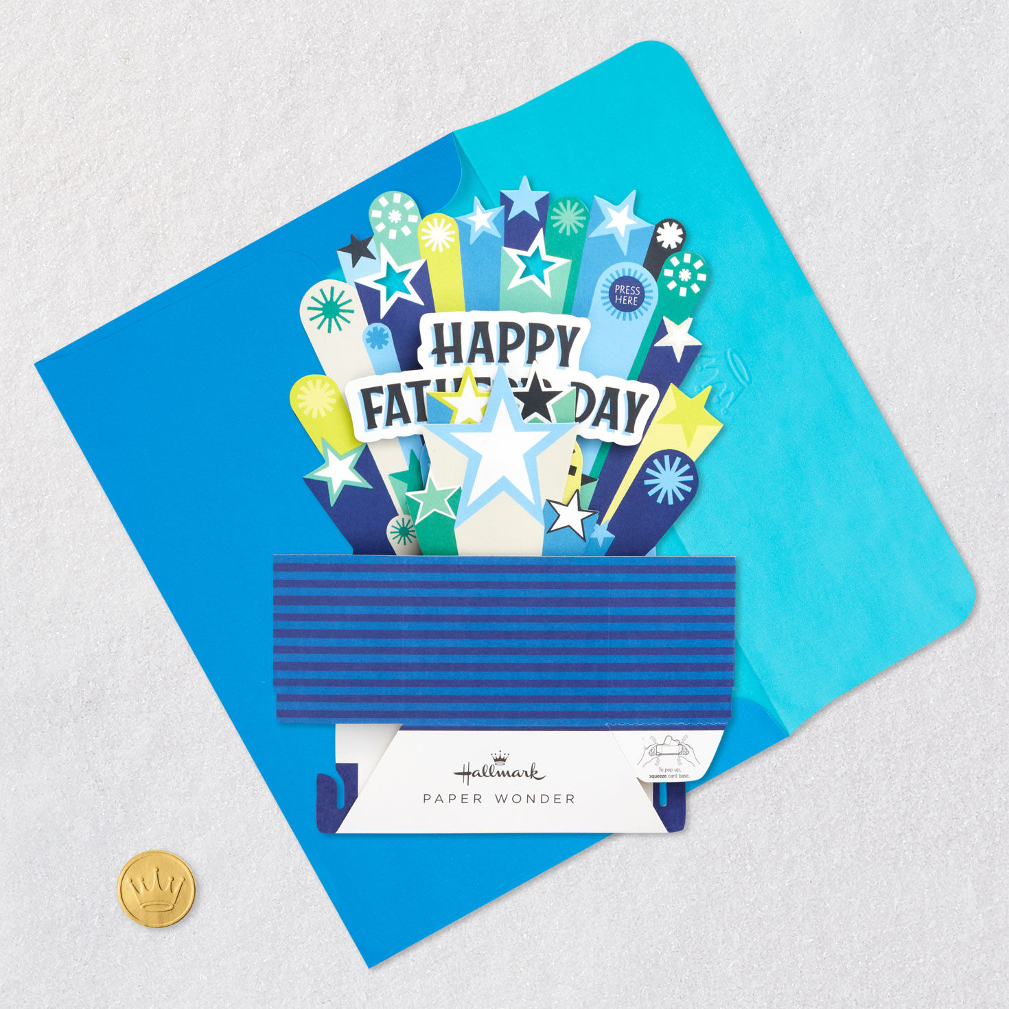You're an Incredible Guy Musical 3D Pop-Up Father's Day Card With Light, , large image number 6