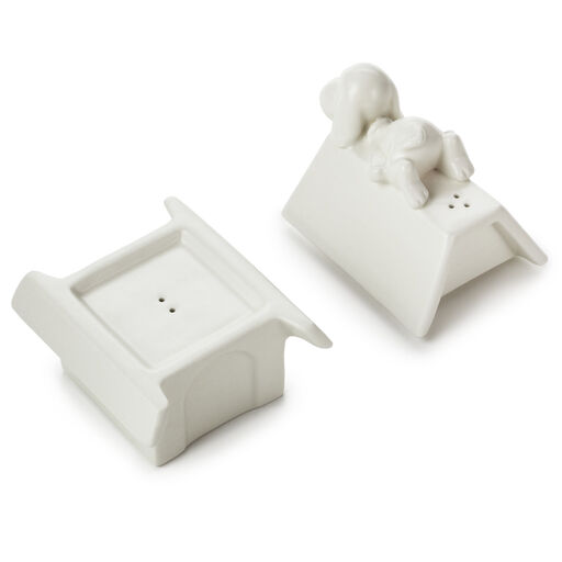 Peanuts® Snoopy on Doghouse Stacking Salt and Pepper Shakers, Set of 2, 
