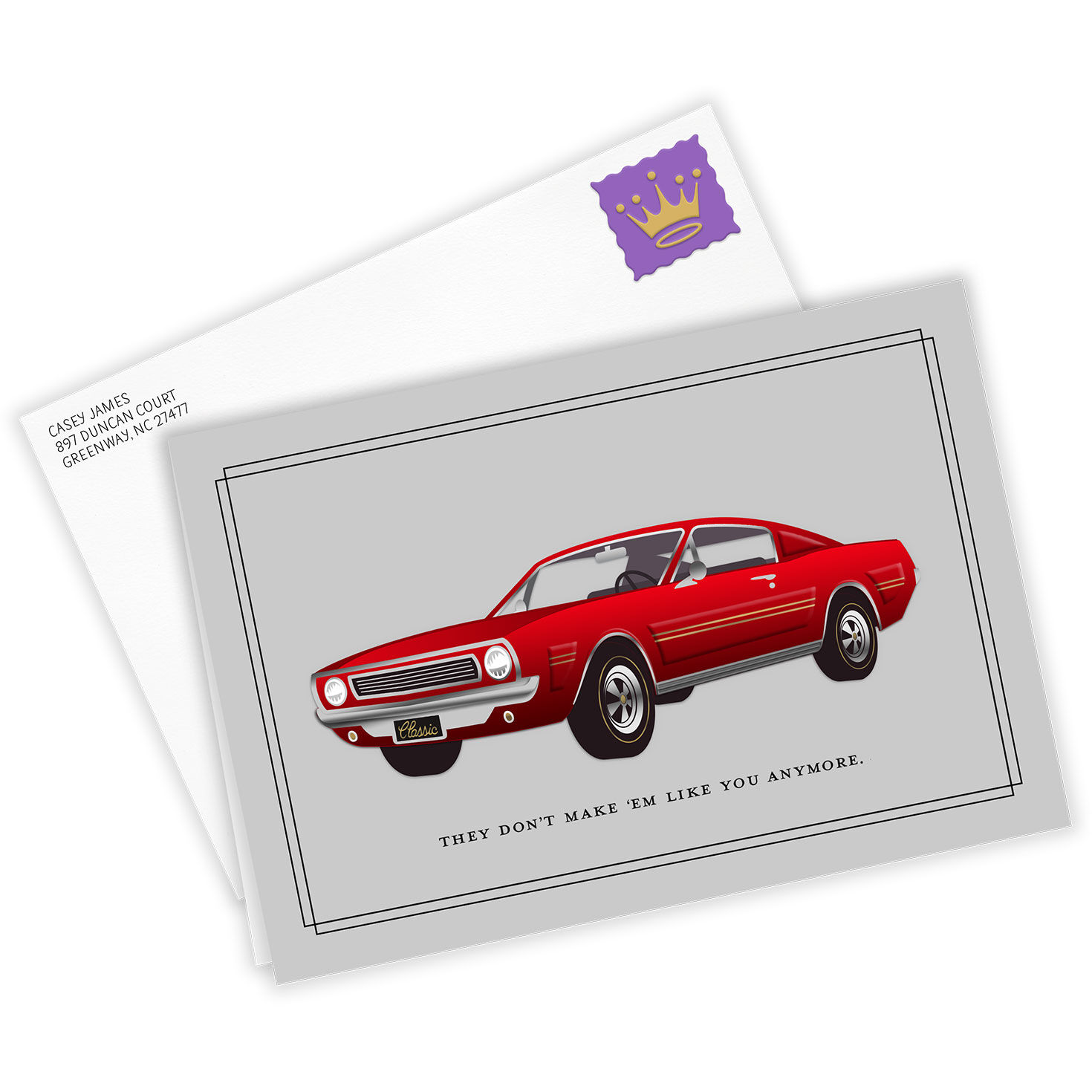 Don&rsquo;t Make 'Em Like You Custom Birthday Card, , large image number 2