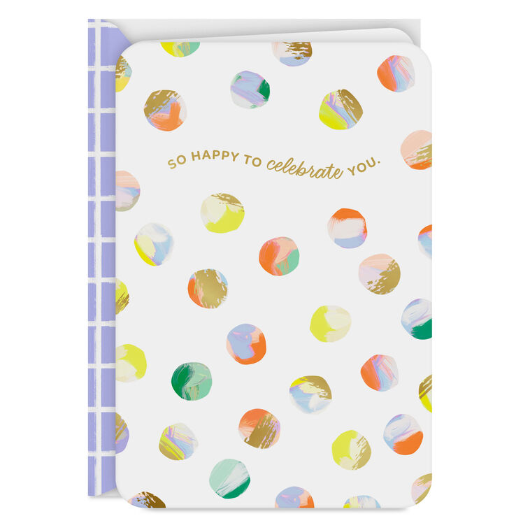 So Happy to Celebrate You Card