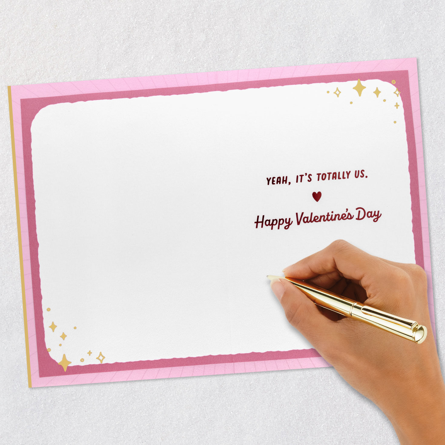 Crystal Ball Fortune Telling Valentine's Day Card Signing card image number 6