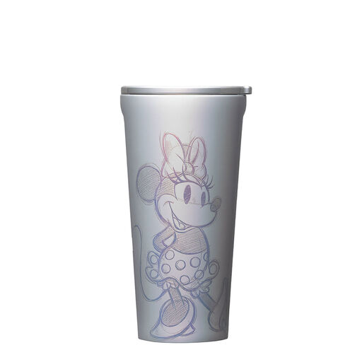 Corkcicle Disney Heritage Minnie Mouse Sketch Tumbler, 16 oz., 