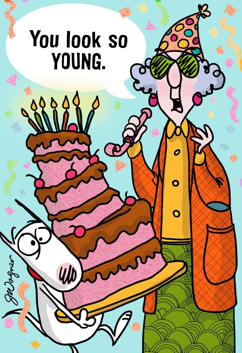 So Young Funny Birthday Card