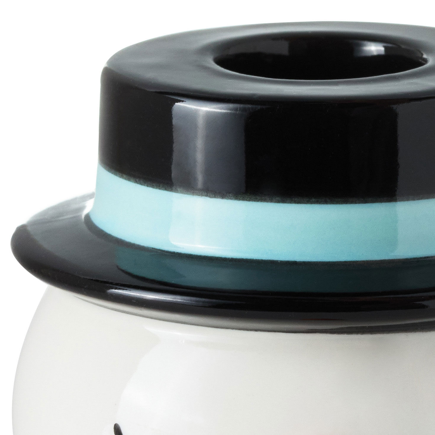 Shaped Snowman Taper Candle Holder, 2.4" for only USD 14.99 | Hallmark