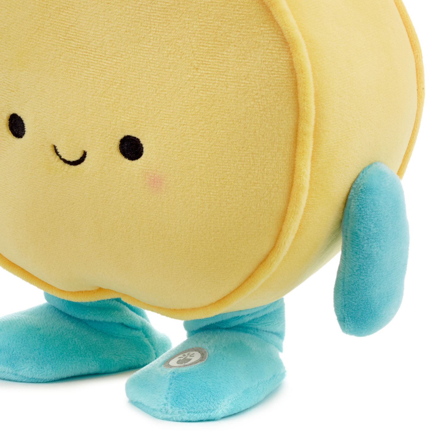 Smiley Face Plush With Sound and Motion, 10", , large image number 4