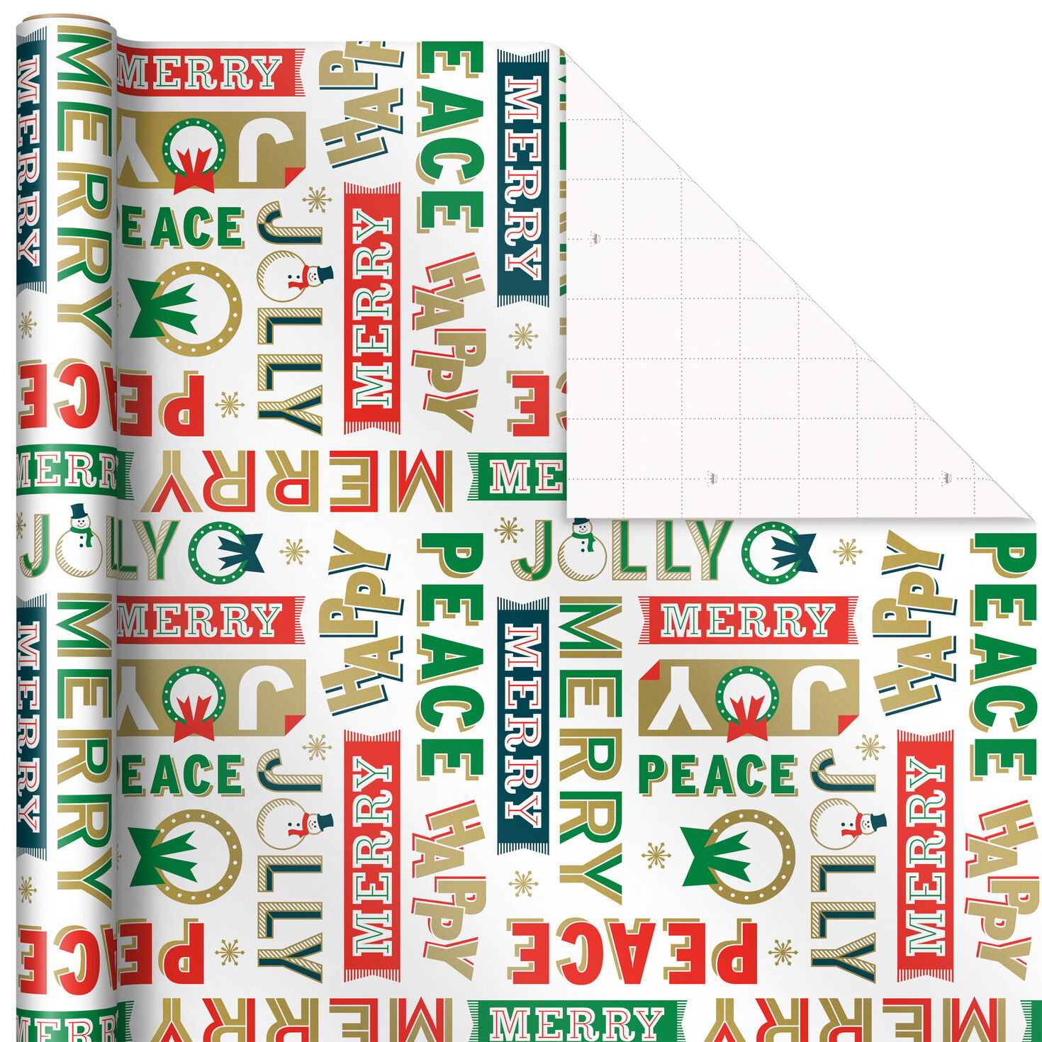 Assorted Vintage Designs Christmas Wrapping Paper  image number 6
