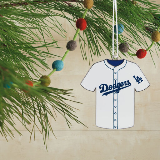 MLB Los Angeles Dodgers™ Baseball Jersey Metal Hallmark Ornament, 