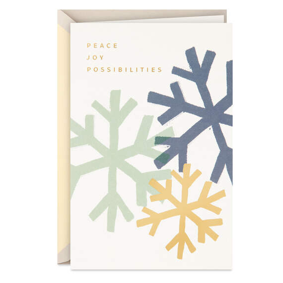 Peace, Joy and Possibilities Christmas Card, , large image number 1