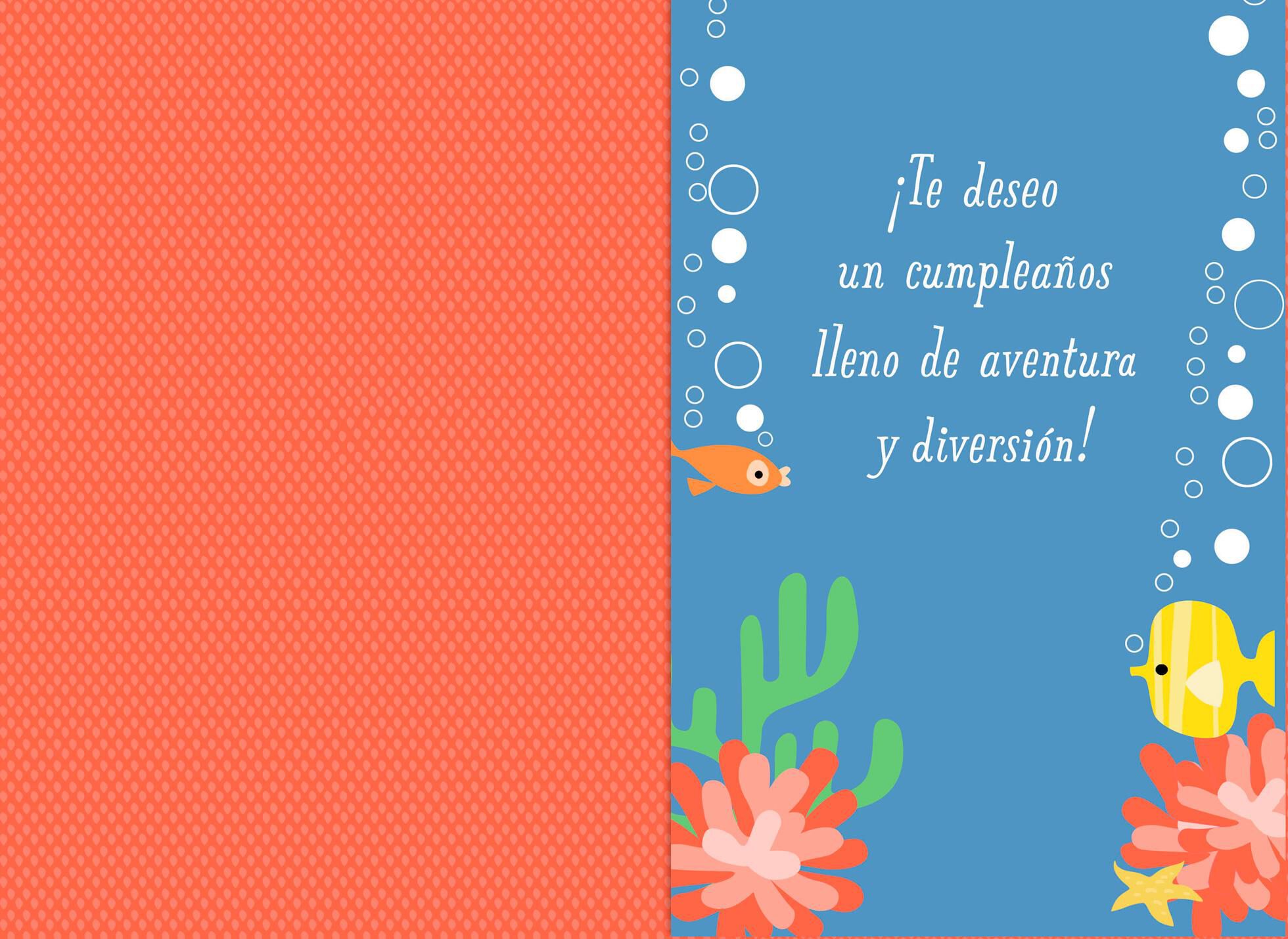 Treasure Chest Spanish-Language Musical Birthday Card