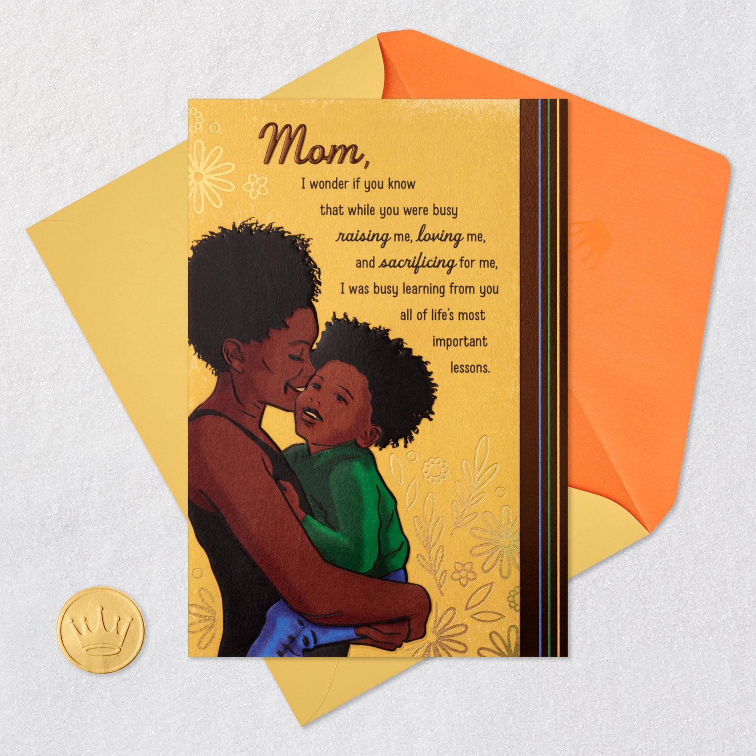 Mom, I Learned From Your Love Birthday Card From Son for only USD 5.99 | Hallmark