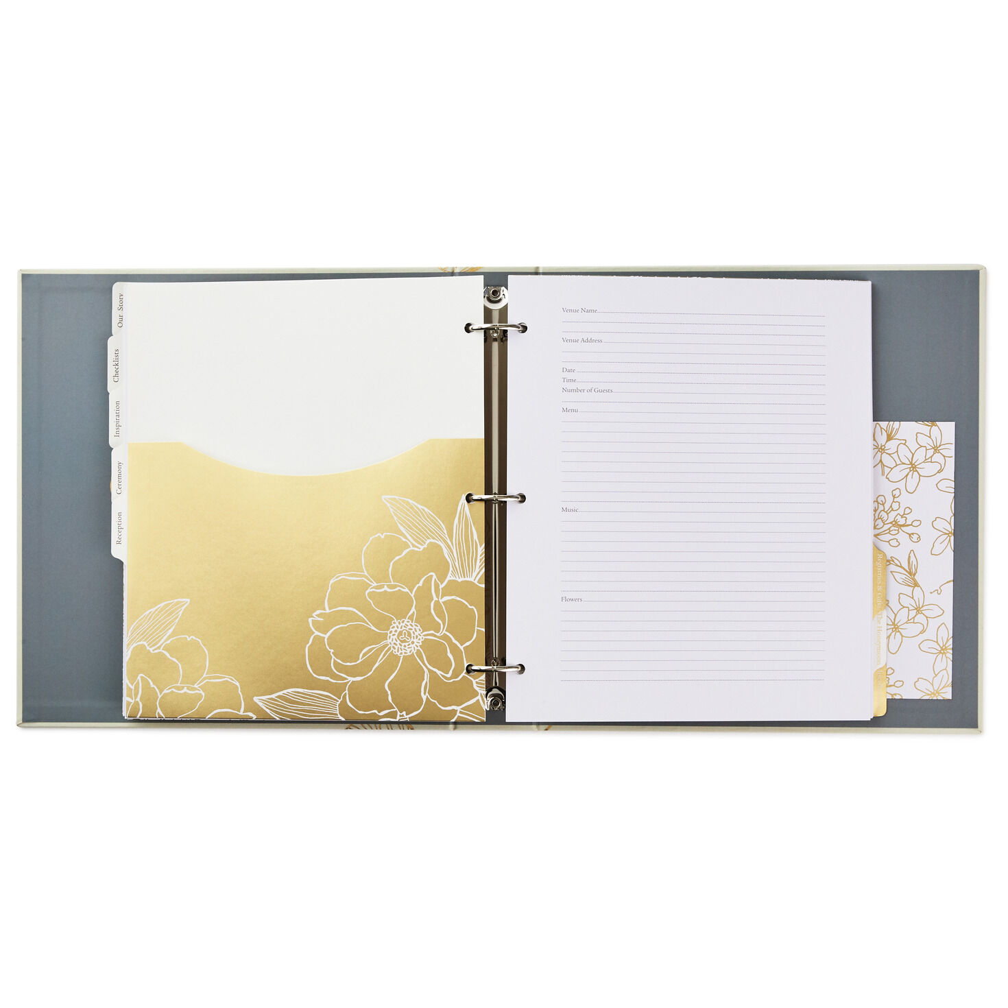 A Happy Beginning Wedding Planner 3-Ring Binder, , large image number 5