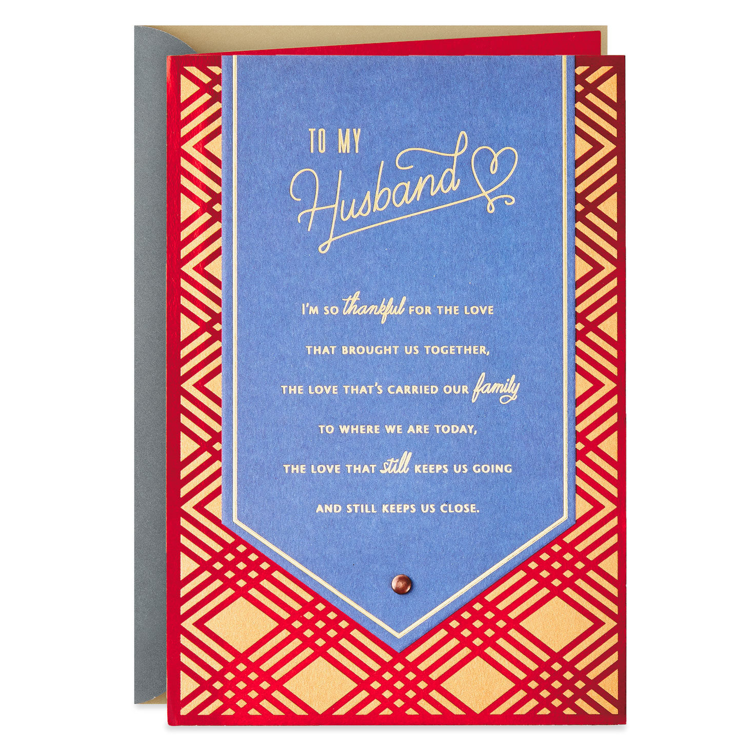 Grateful for a Man Like You Father's Day Card for Husband