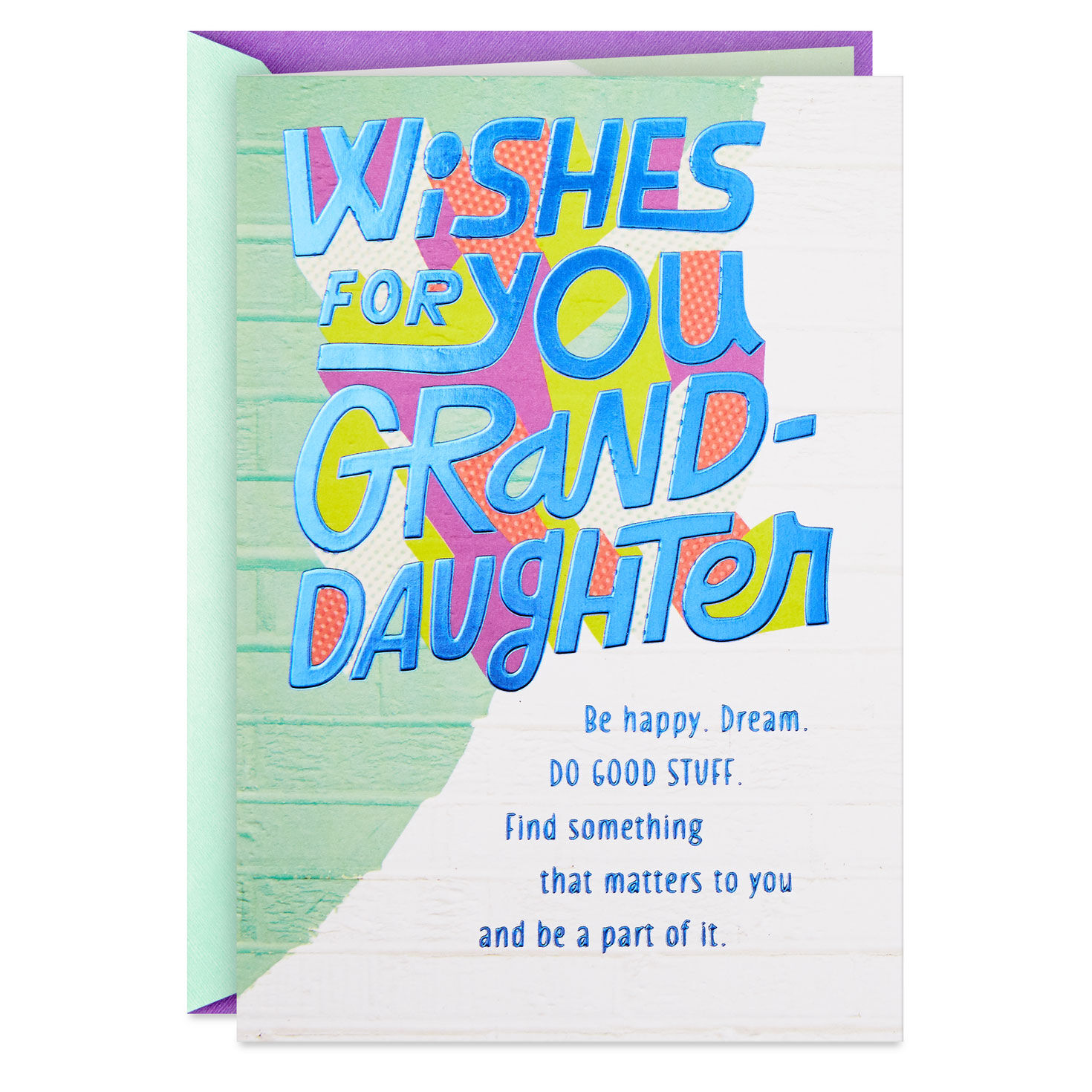 Never Forget How Loved You Are Birthday Card for Granddaughter