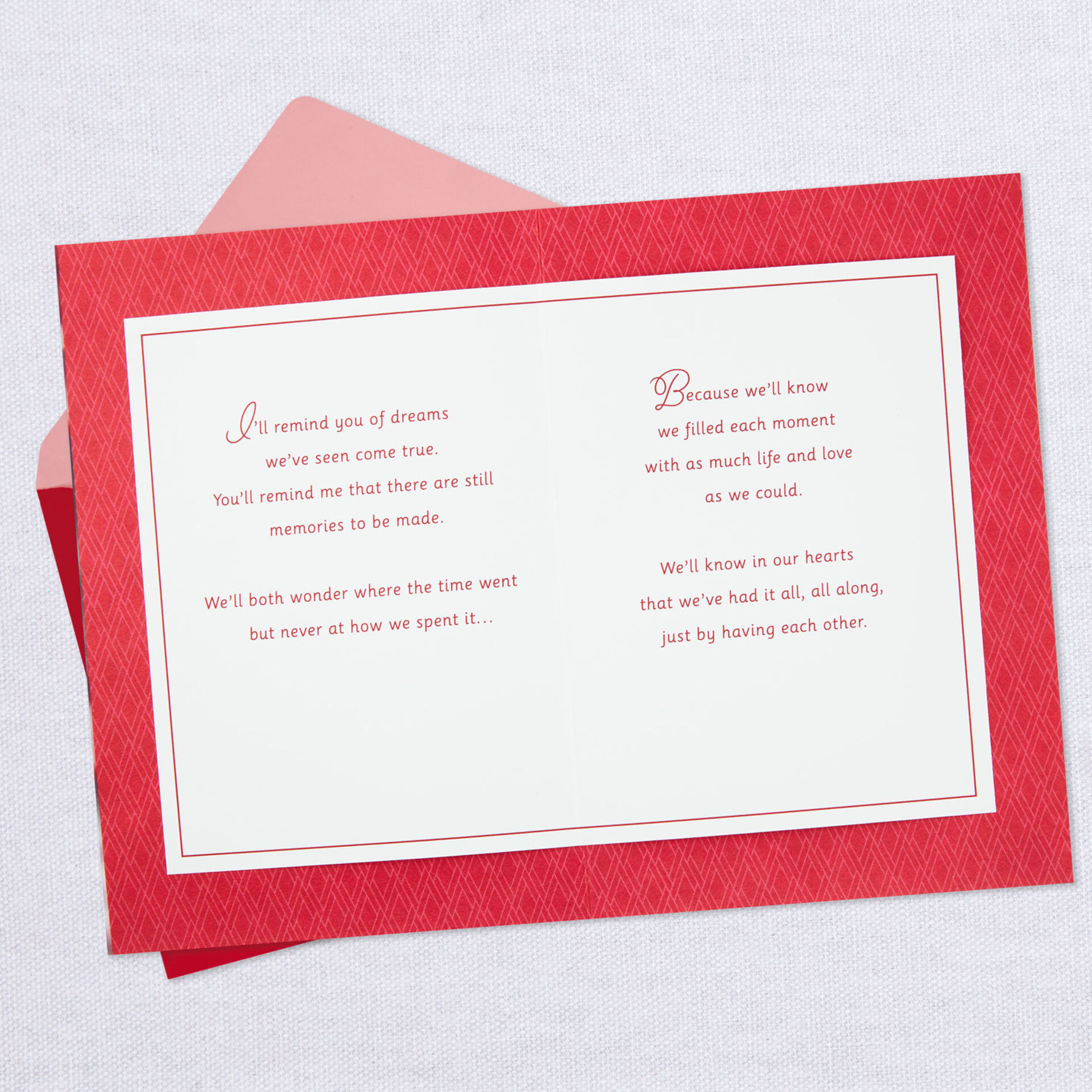 We Have It All Christmas Card for Wife - Greeting Cards - Hallmark