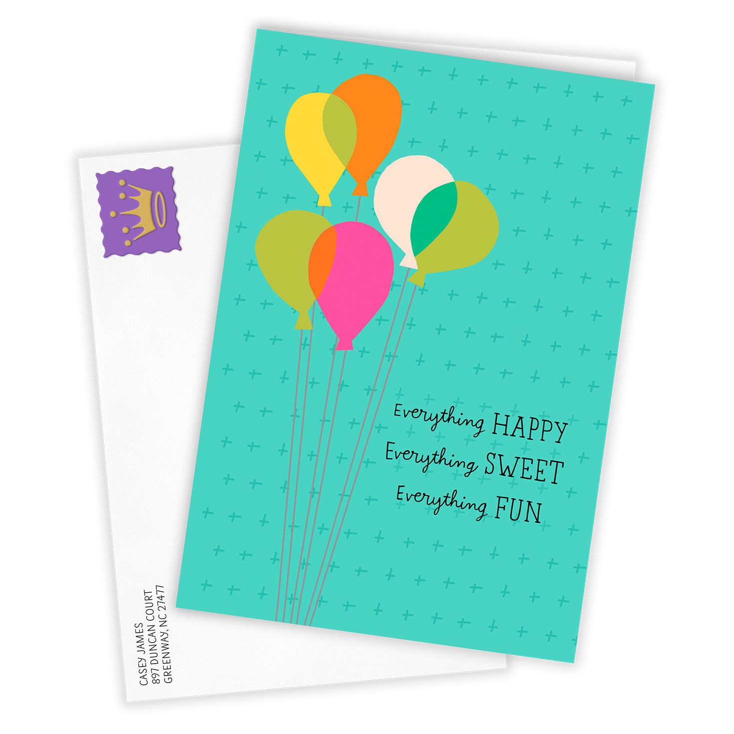 Everything Wonderful Custom Birthday Card, , large image number 2