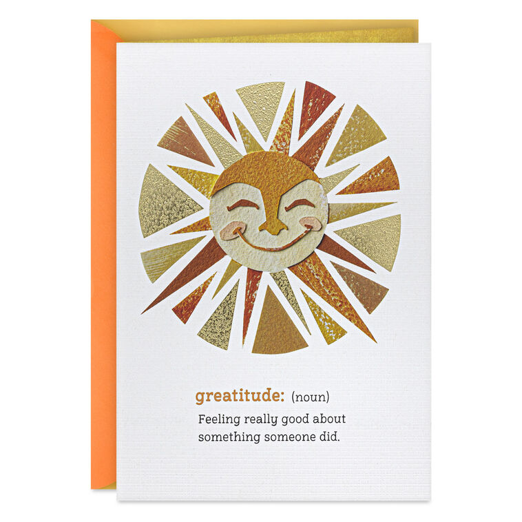Feeling Greatitude Thank You Card