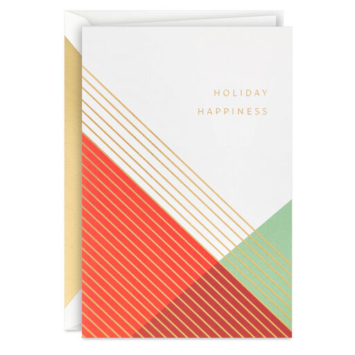 Holiday Happiness Christmas Card, 