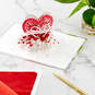 Love You Heart Pattern 3D Pop-Up Valentine's Day Card, , large image number 6