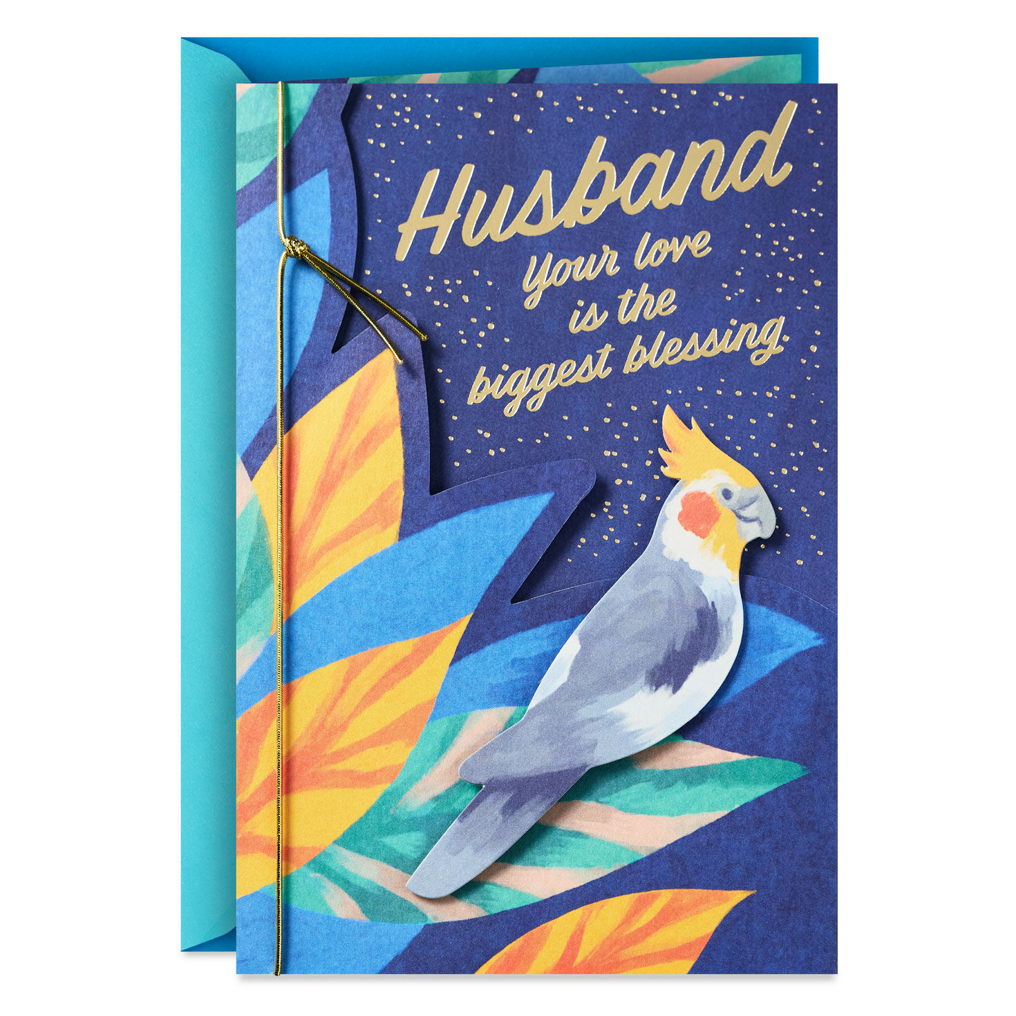 Your Love Is the Biggest Blessing Birthday Card for Husband