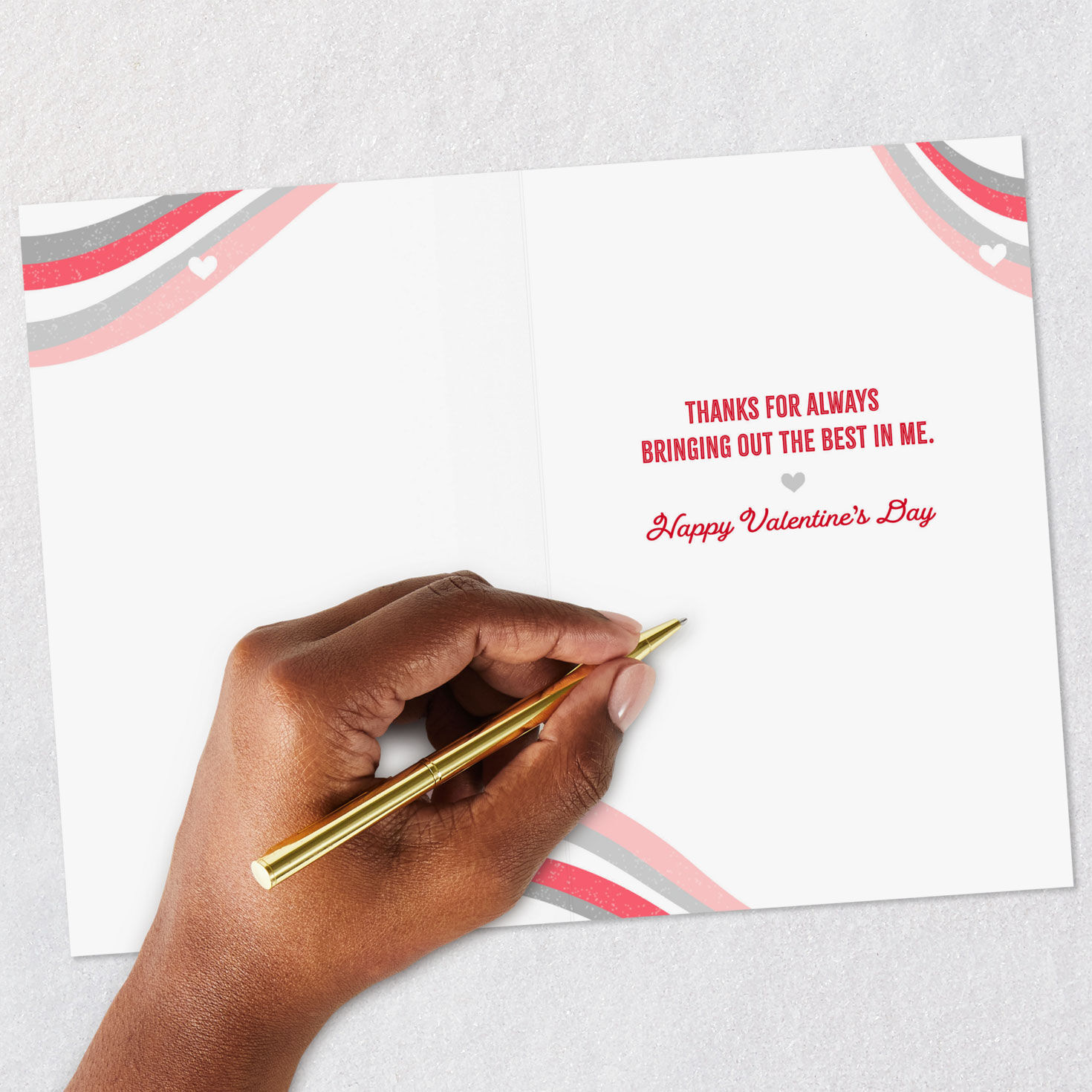 Snail With Heart Shell Friend Valentine's Day Card Signing card image number 6