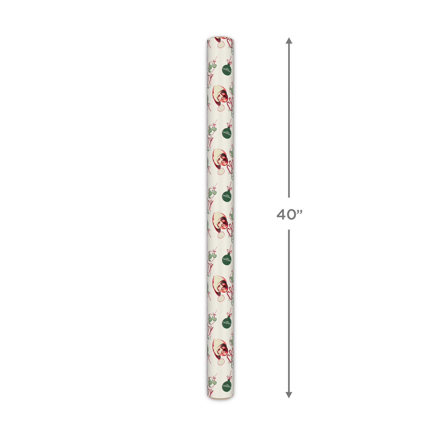 Christmas Vacation Holiday Wrapping Paper Roll measurement image number 5