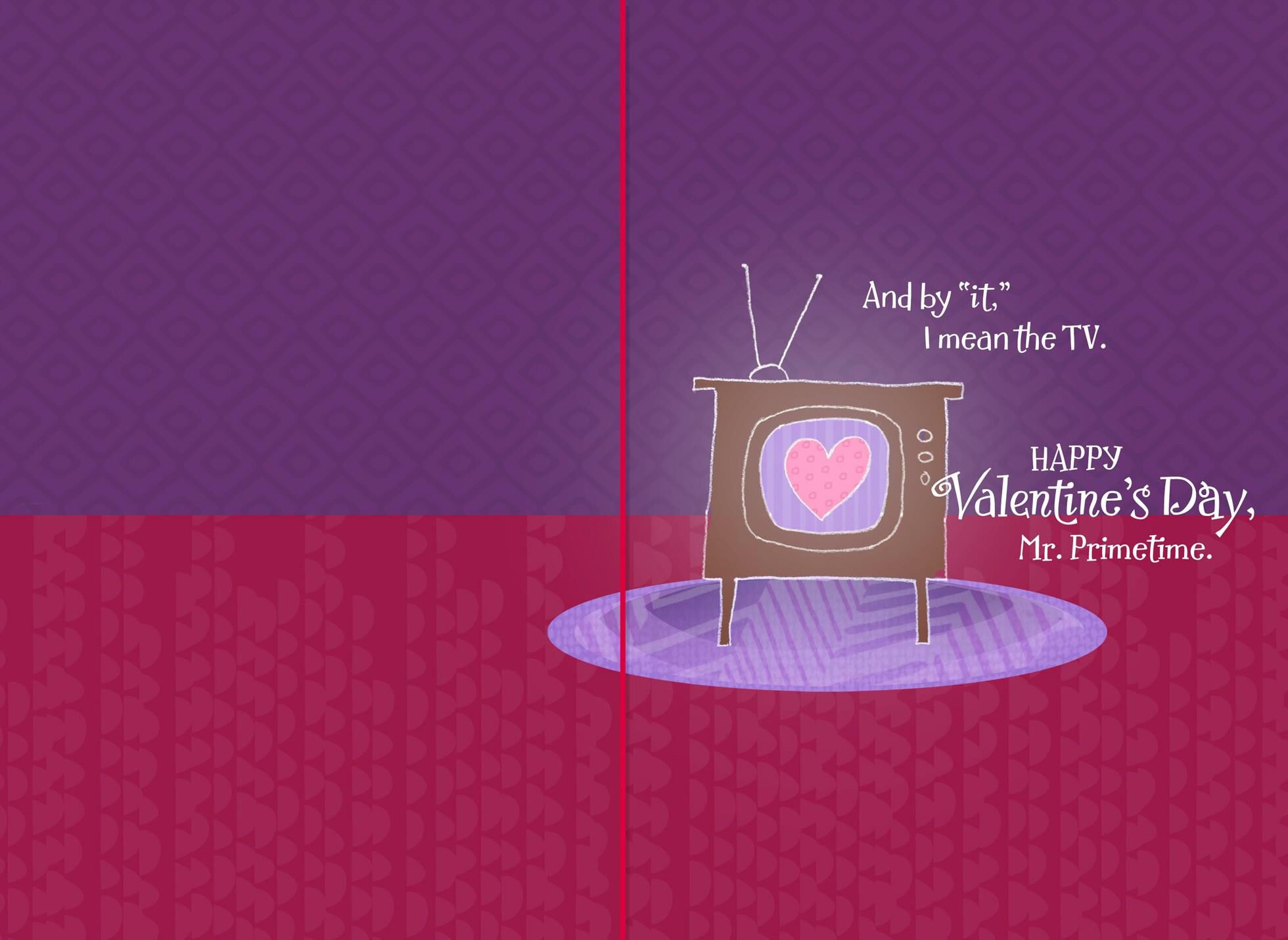 Let’s Get It On Valentine's Day Card for Him