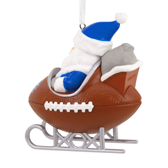 NFL Detroit Lions Santa Football Sled Hallmark Ornament, , large image number 5